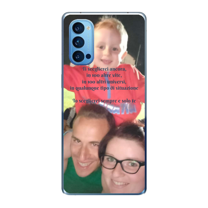 Cover personalizzata Oppo Reno 4 5G