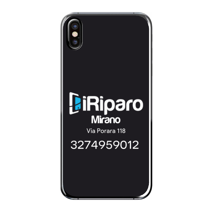 Cover personalizzata iPhone X