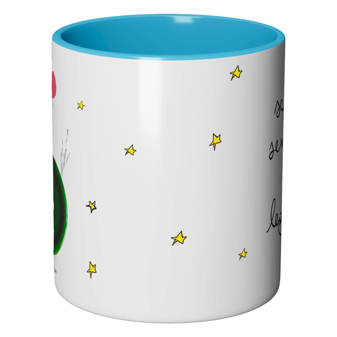 Tazza in ceramica Scegli la leggerezza dell'album Tazze Positive di Minillustrazioni_linz perfetta idea regalo