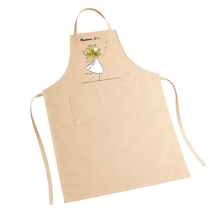 Grembiule “Mamma, Sei il Sole”  Design Cherry’s Idea Regalo