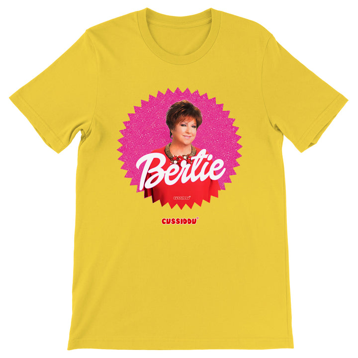 Maglietta Bertie dell'album Change my Orietta - T-Shirt di Cussiddu, T-Shirt uomo donna e bambino a maniche corte in cotone con girocollo
