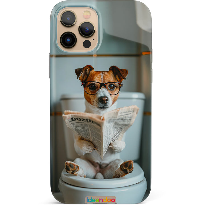 Cover Jack Russel in bagno dell'album Do not disturb di Ideandoo per iPhone, Samsung, Xiaomi e altri