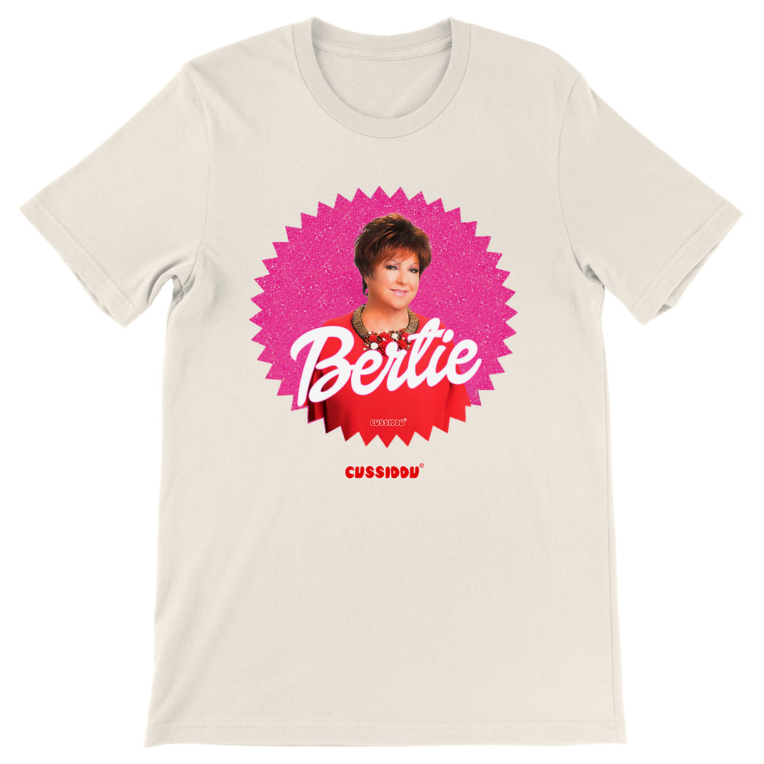Maglietta Bertie dell'album Change my Orietta - T-Shirt di Cussiddu, T-Shirt uomo donna e bambino a maniche corte in cotone con girocollo