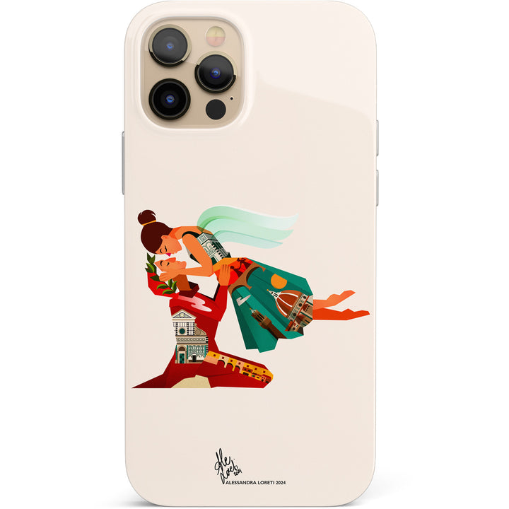 Cover Firenze dell'album Viaggi Illustrati di Alessandra Loreti per iPhone, Samsung, Xiaomi e altri