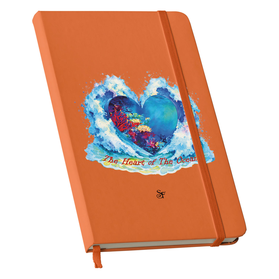Taccuino The Heart of the Ocean in Winter dell'album Winter Fantasies From the World - Taccuini di SF Creator: copertina soft touch in 8 colori, con chiusura e segnalibro coordinati