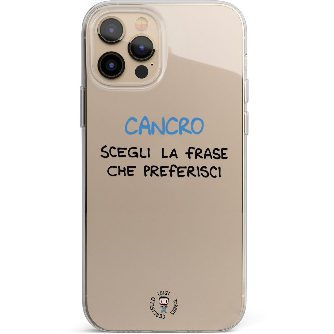 Cover Cancro dell'album Segni Zodiacali 2024 di Luigi Torres Cerciello per iPhone, Samsung, Xiaomi e altri