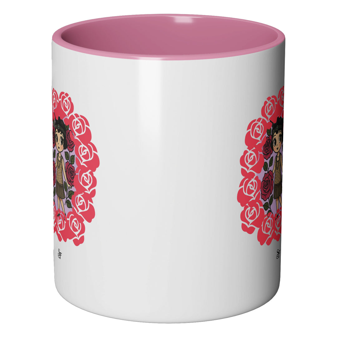 Tazza in ceramica Betty and Rose in Winter dell'album Winter Fantasies From the World - Tazze di SF Creator perfetta idea regalo