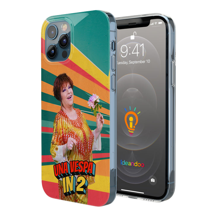 Cover Vintage dell'album Una Vespa in due di Orietta Berti per iPhone, Samsung, Xiaomi e altri