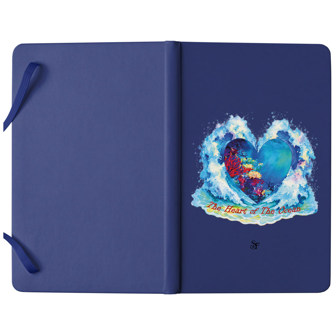 Taccuino The Heart of the Ocean in Winter dell'album Winter Fantasies From the World - Taccuini di SF Creator: copertina soft touch in 8 colori, con chiusura e segnalibro coordinati