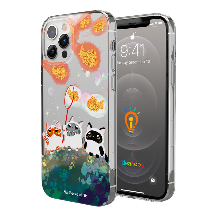 Cover Fishing friends dell'album Ghost Cats di Blu Pieraccioli per iPhone, Samsung, Xiaomi e altri