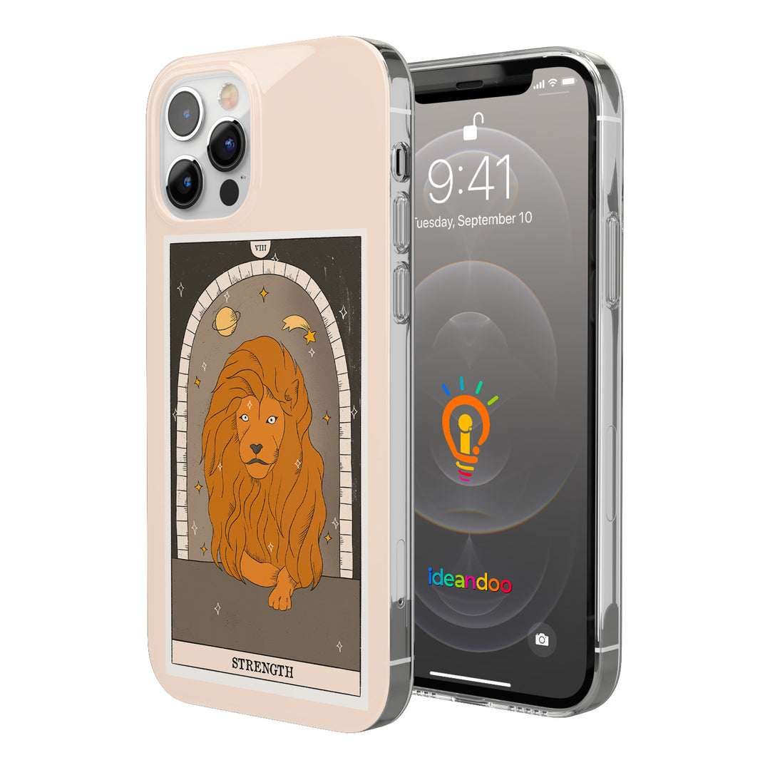 Cover Forza dell'album Carte tarocchi di Ideandoo per iPhone, Samsung, Xiaomi e altri