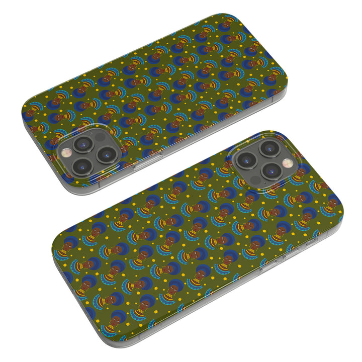 Cover Donna africana dell'album Pattern Africani di Ideandoo per iPhone, Samsung, Xiaomi e altri