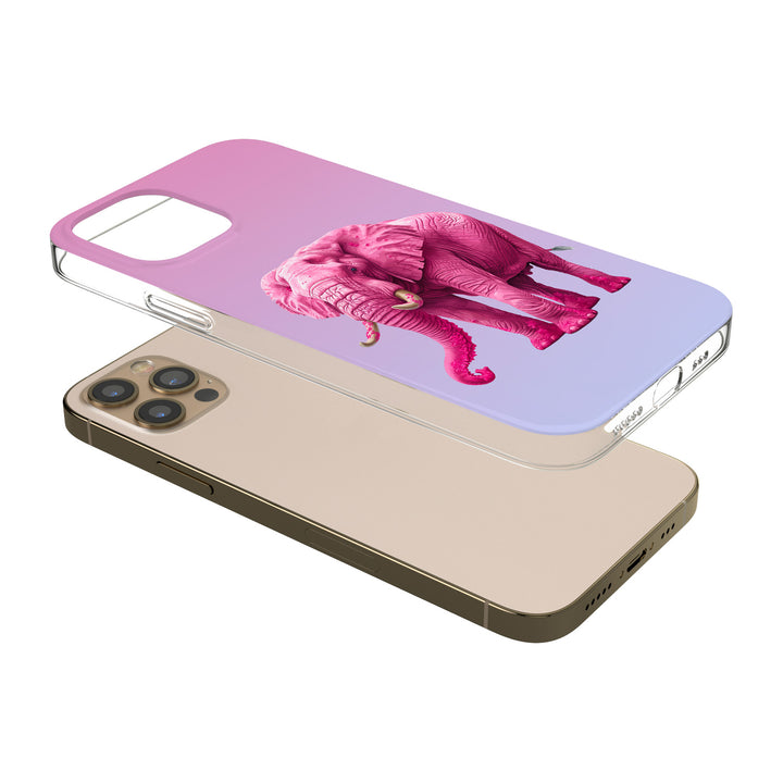 Cover Elefante Rosa dell'album Animali colorati di Ideandoo per iPhone, Samsung, Xiaomi e altri