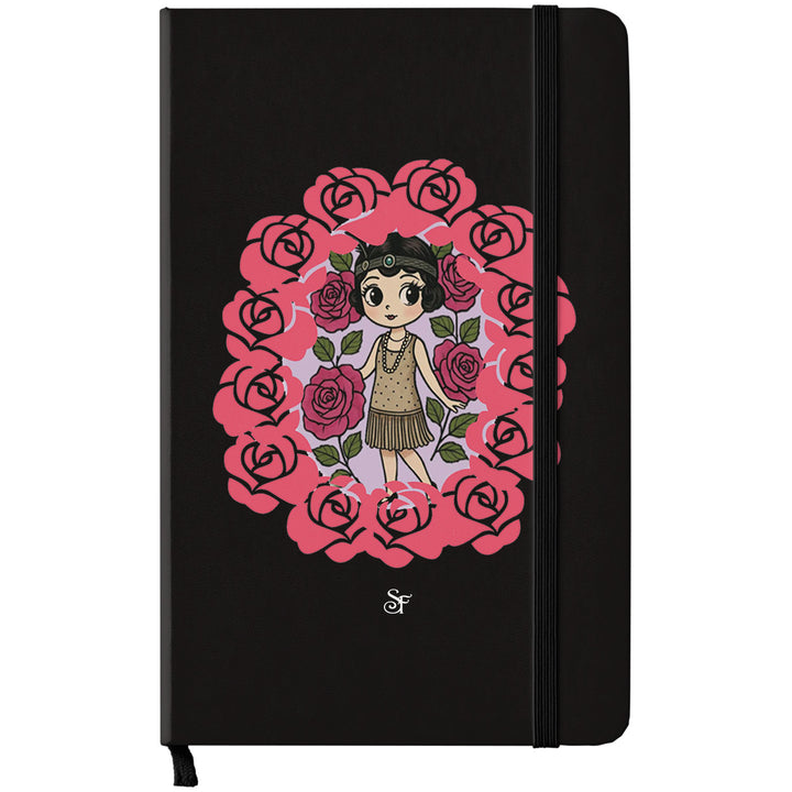 Taccuino Betty and Rose in Winter dell'album Winter Fantasies From the World - Taccuini di SF Creator: copertina soft touch in 8 colori, con chiusura e segnalibro coordinati