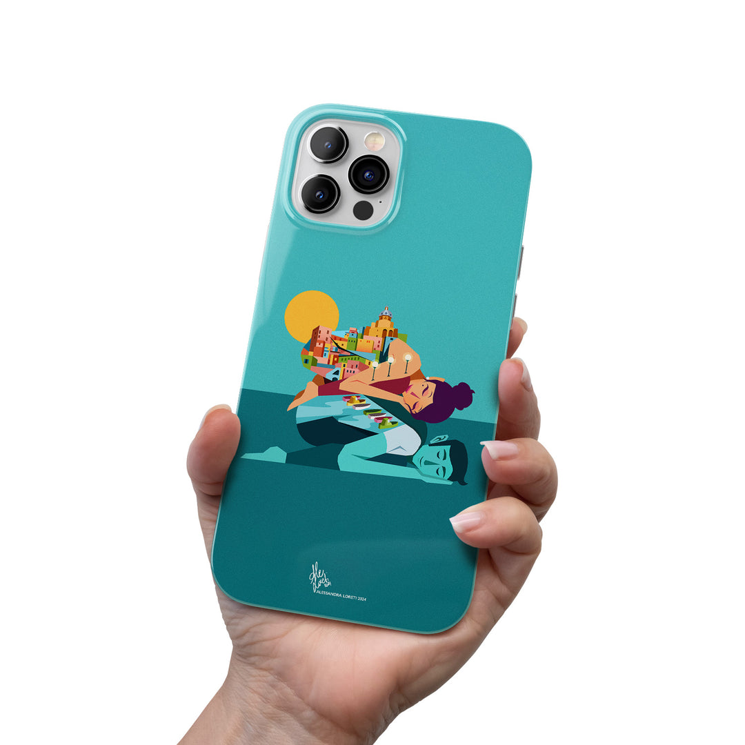 Cover Procida dell'album Viaggi Illustrati di Alessandra Loreti per iPhone, Samsung, Xiaomi e altri