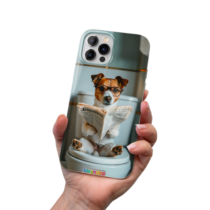 Cover Jack Russel in bagno dell'album Do not disturb di Ideandoo per iPhone, Samsung, Xiaomi e altri