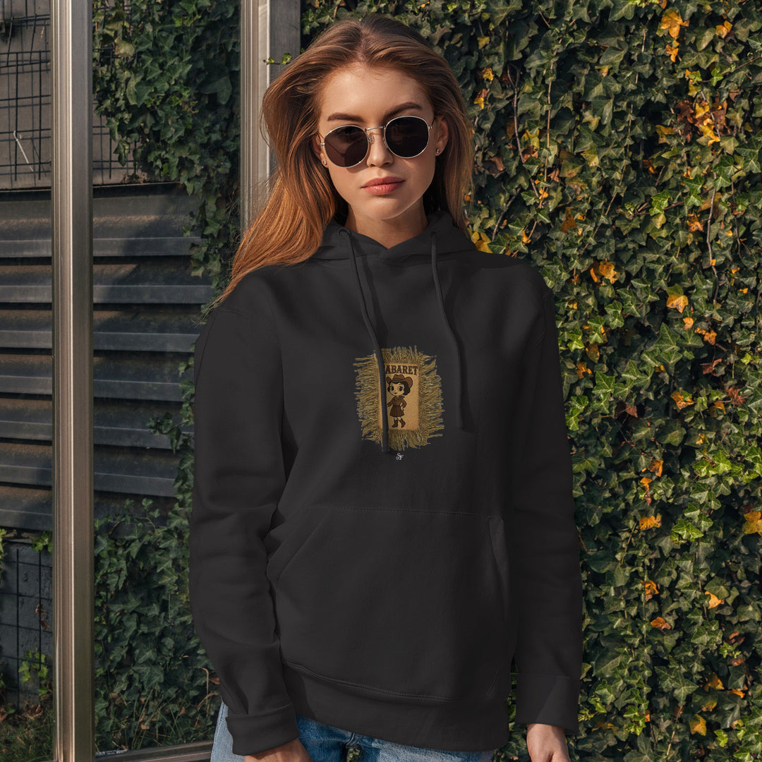 Felpa unisex Betty Western in Winter dell'album Winter Fantasies From the World - Felpe di SF Creator con cappuccio senza zip, stile e comfort in un unico prodotto