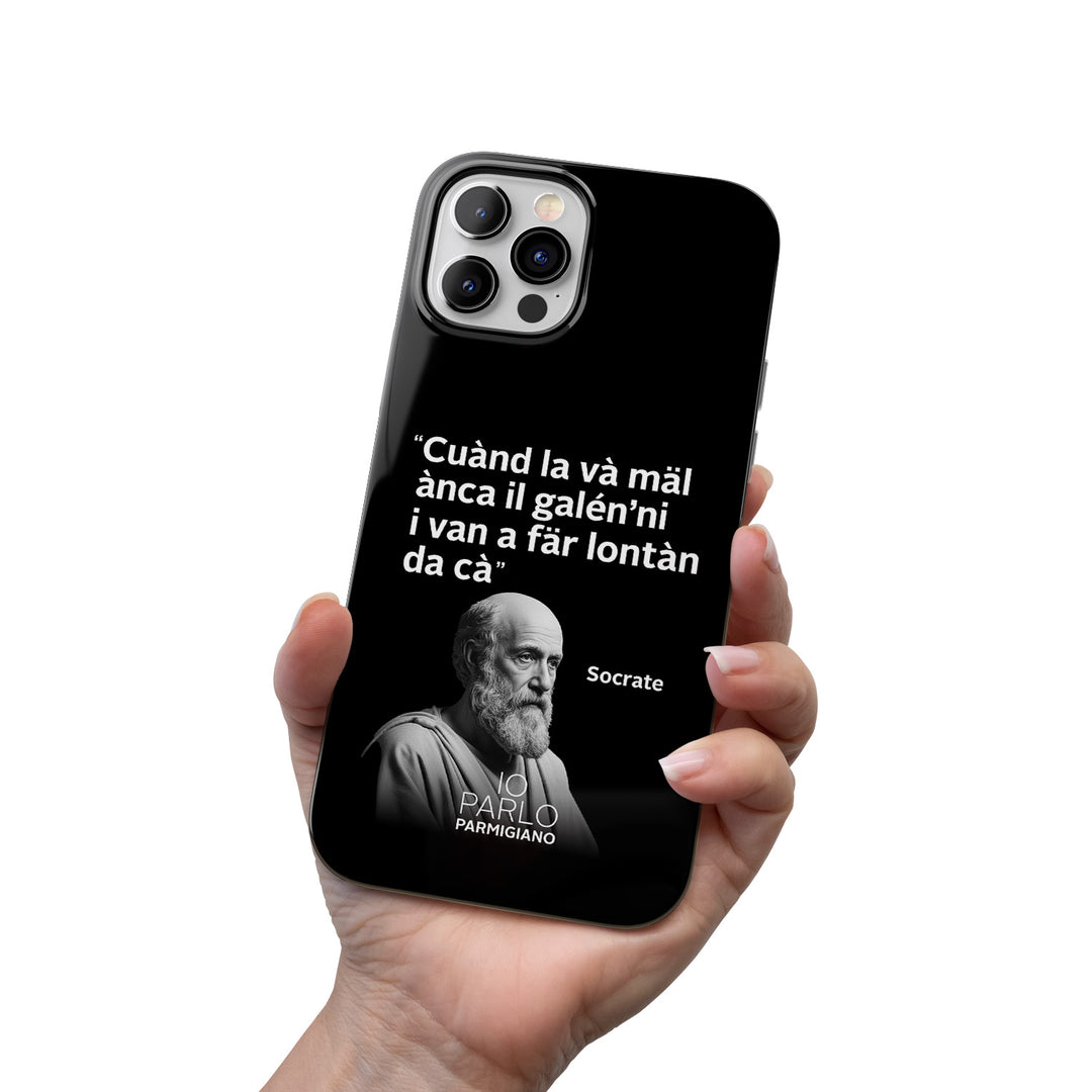 Cover Socrate dell'album IL PIANETA DEI NÁDOR di Io parlo parmigiano per iPhone, Samsung, Xiaomi e altri