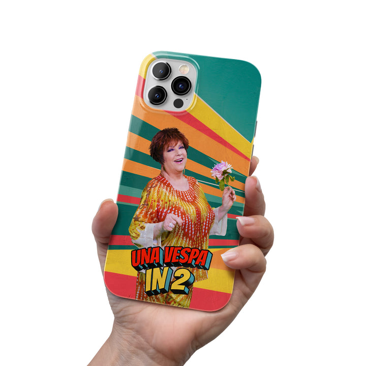 Cover Vintage dell'album Una Vespa in due di Orietta Berti per iPhone, Samsung, Xiaomi e altri