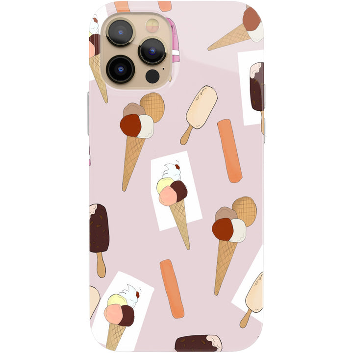 Cover Gelati dell'album Food lover di Art Lu - food illustration per iPhone, Samsung, Xiaomi e altri