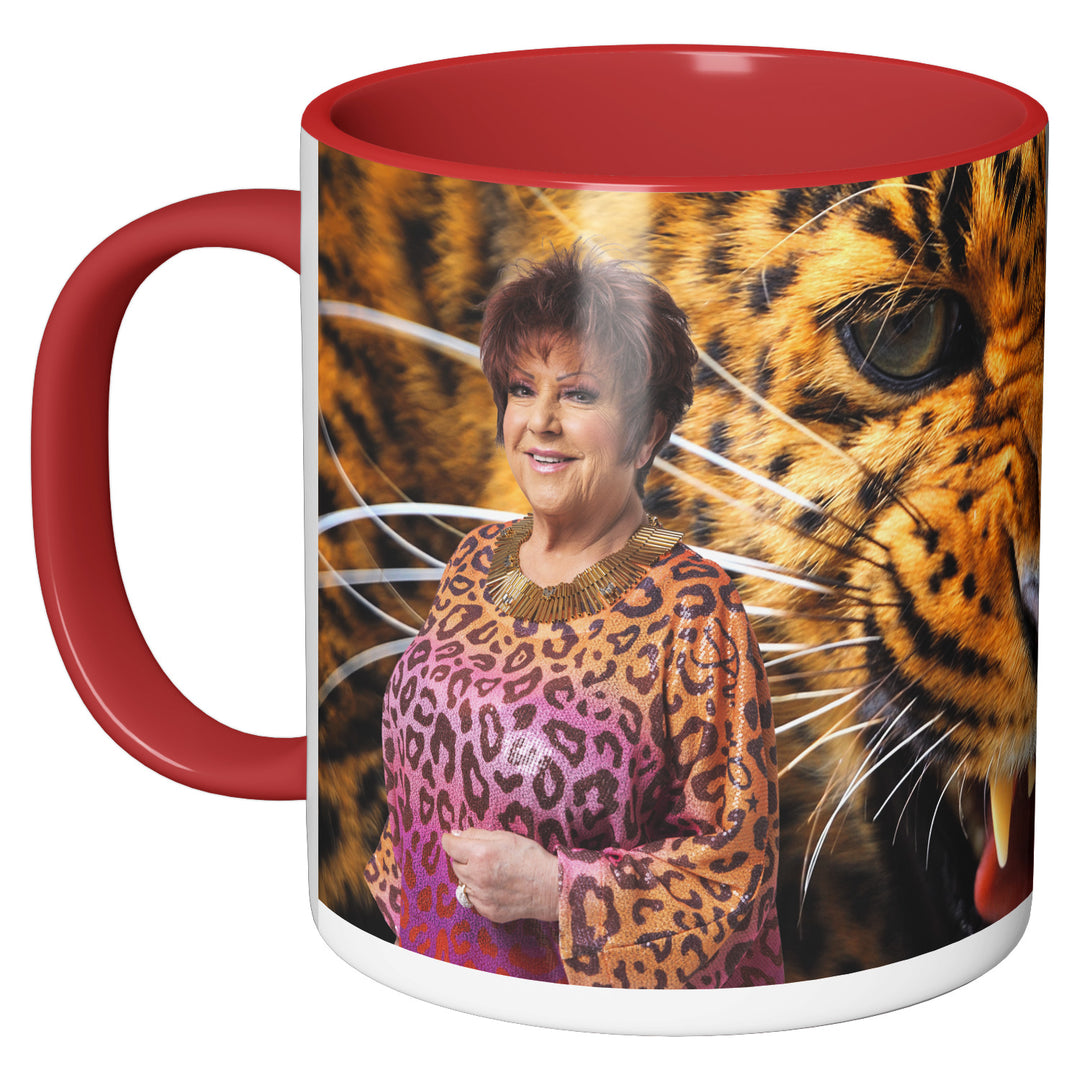 Tazza in ceramica CHEETAH dell'album #siamonatiperamare di Orietta Berti perfetta idea regalo