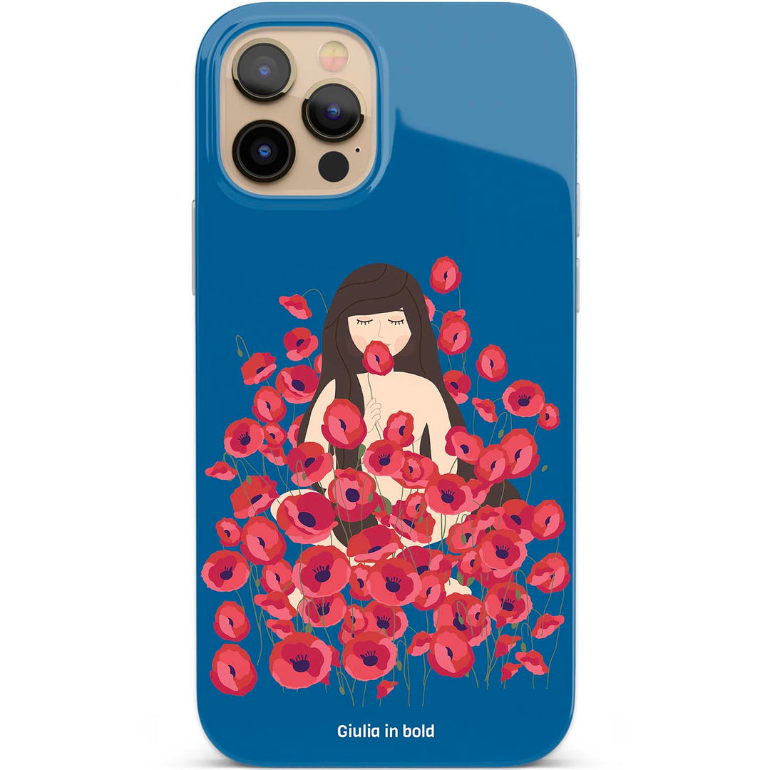 Cover Papavero love dell'album Flower power, che la forza e i colori della natura siano con te! di Giulia in bold per iPhone, Samsung, Xiaomi e altri