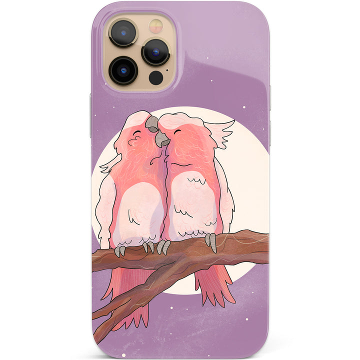 Cover Lovebirds dell'album Magiche atmosfere di Giorgia_illustrator per iPhone, Samsung, Xiaomi e altri