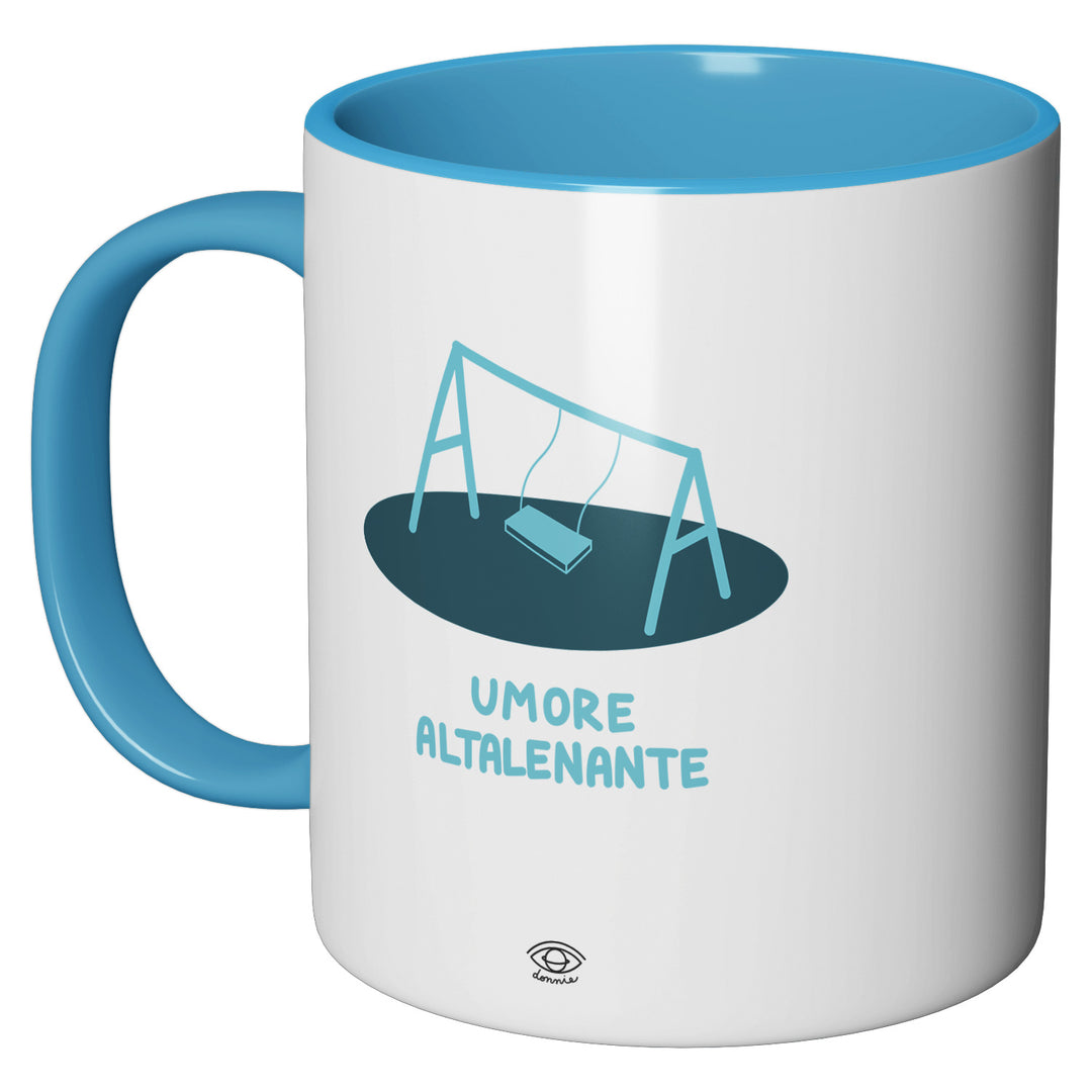 Tazza in ceramica Umore altalenante dell'album Tazze umorali di Donnie perfetta idea regalo