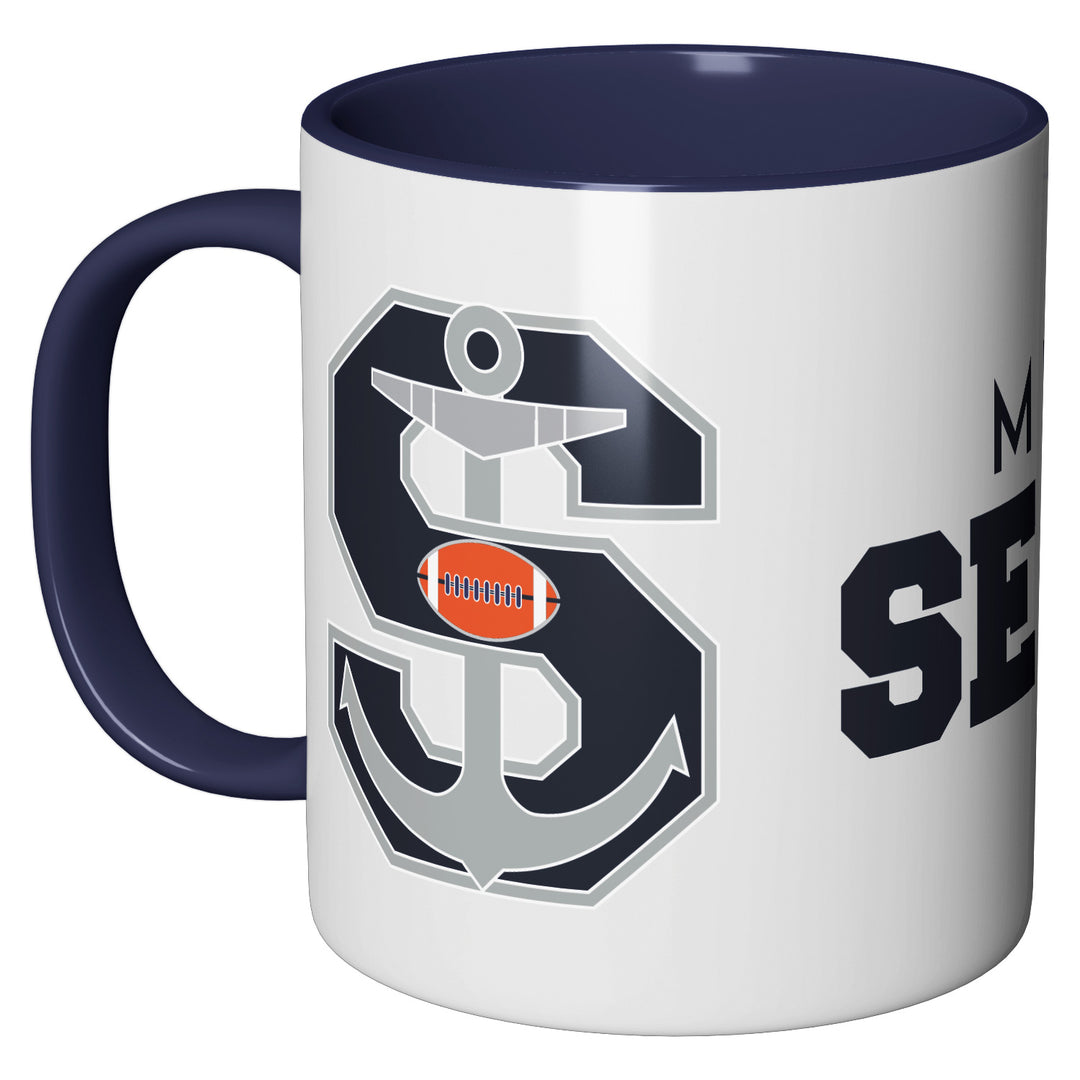 Tazza in ceramica Logo Full dell'album Tazze Seamen di Seamen Milano perfetta idea regalo