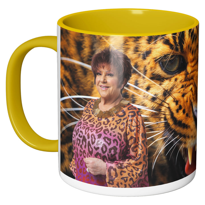 Tazza in ceramica CHEETAH dell'album #siamonatiperamare di Orietta Berti perfetta idea regalo