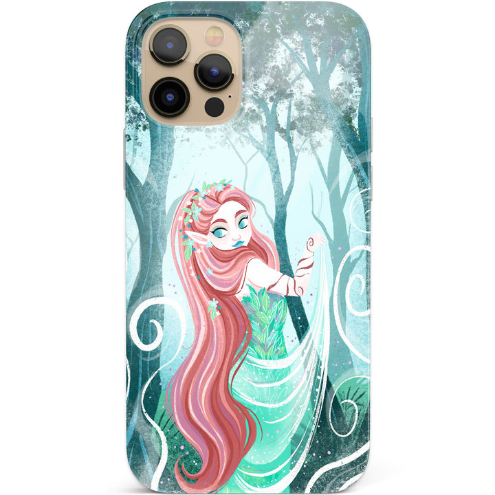 Cover Ninfa dell'album Magiche creature di Chiara Civati Illustrator per iPhone, Samsung, Xiaomi e altri