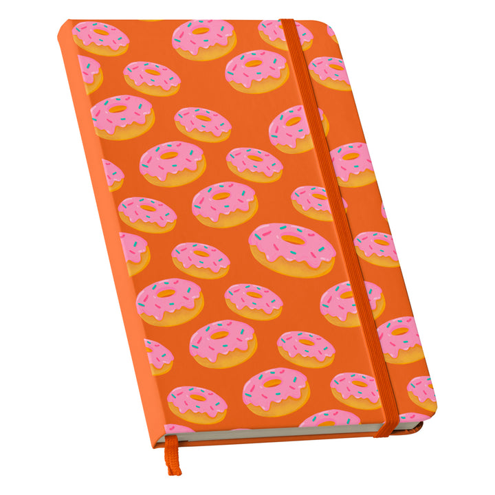 Taccuino Donuts dell'album Witchy Wonder di WonderValy: copertina soft touch in 8 colori, con chiusura e segnalibro coordinati