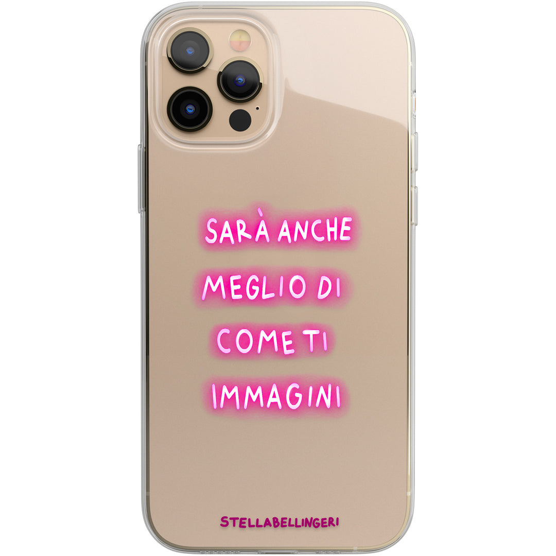 Cover Sarà anche meglio dell'album Neon art di Stella Bellingeri per iPhone, Samsung, Xiaomi e altri