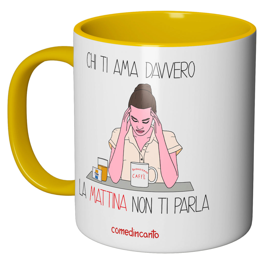 Tazza in ceramica Mattina dell'album Chi ti ama... di comedincanto perfetta idea regalo