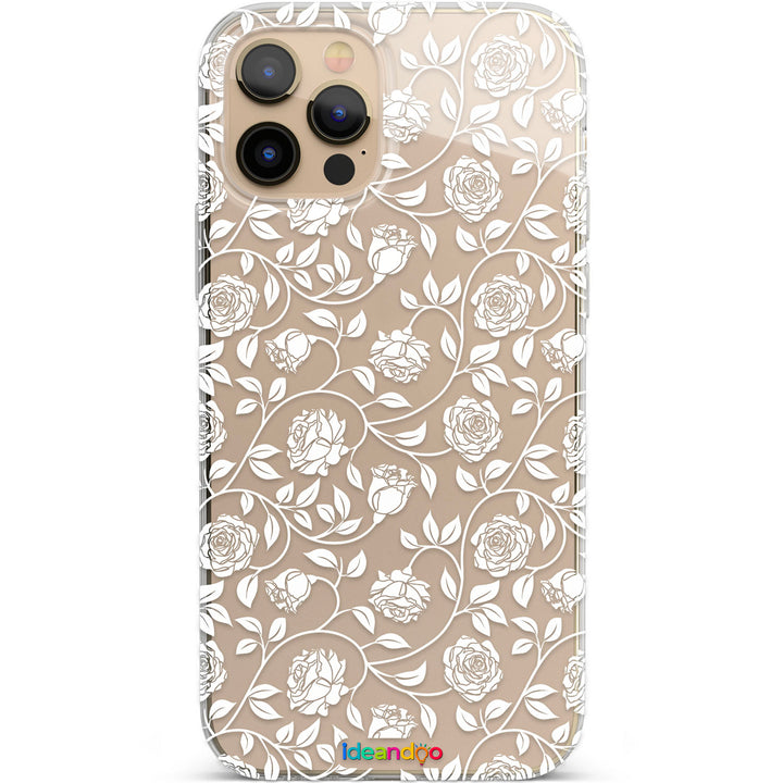 Cover Rose Bianche dell'album Fiori di Ideandoo per iPhone, Samsung, Xiaomi e altri