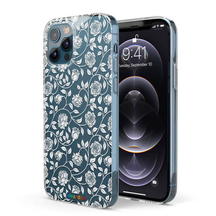 Cover Rose Bianche dell'album Fiori di Ideandoo per iPhone, Samsung, Xiaomi e altri