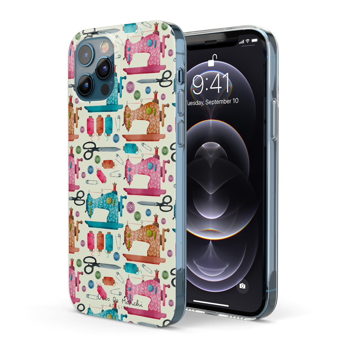 Cover Cucito creativo dell'album I Pattern dell'Atelier di Cris De Marchi Atelier per iPhone, Samsung, Xiaomi e altri