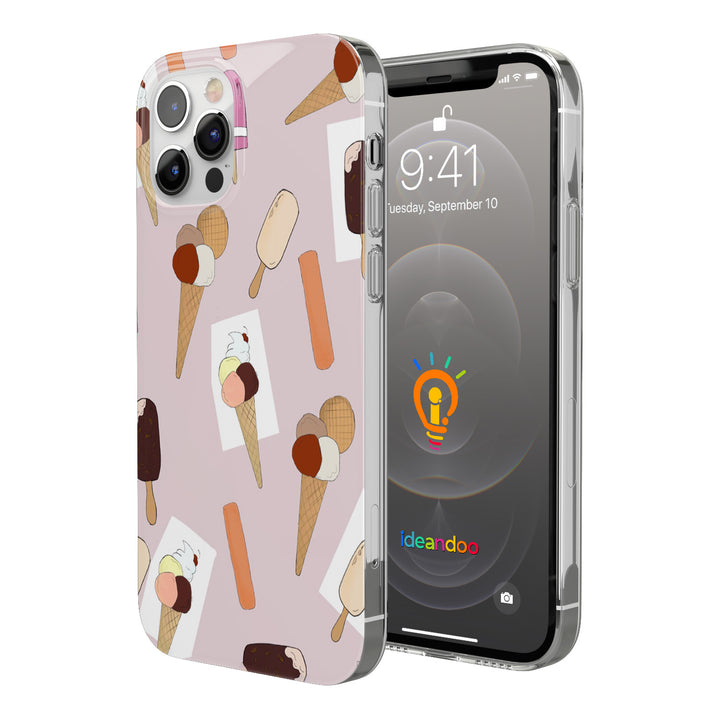 Cover Gelati dell'album Food lover di Art Lu - food illustration per iPhone, Samsung, Xiaomi e altri