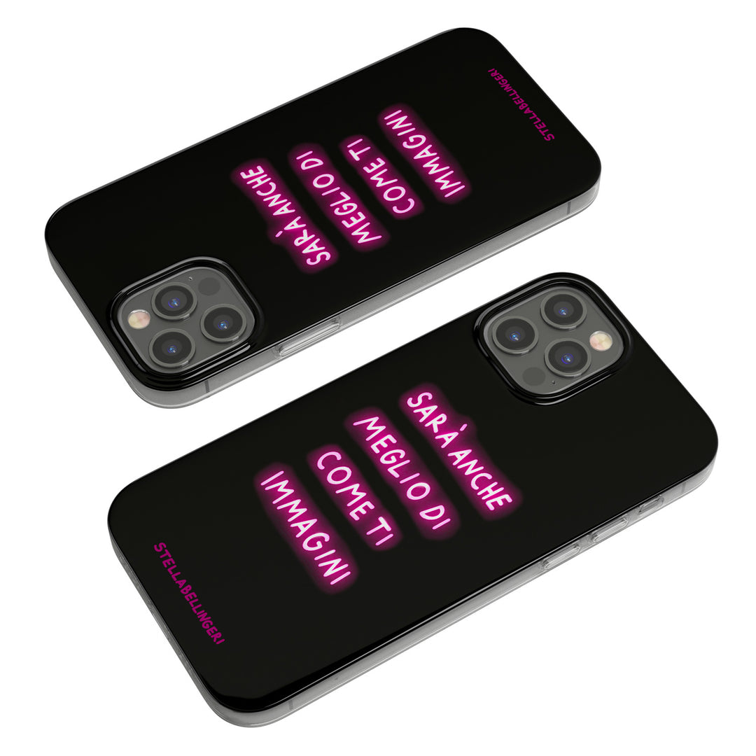 Cover Sarà anche meglio dell'album Neon art di Stella Bellingeri per iPhone, Samsung, Xiaomi e altri