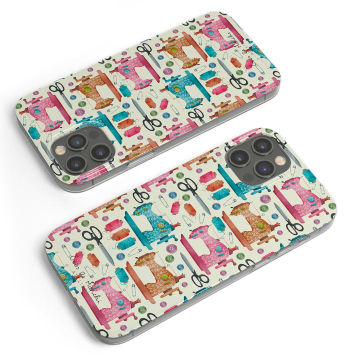 Cover Cucito creativo dell'album I Pattern dell'Atelier di Cris De Marchi Atelier per iPhone, Samsung, Xiaomi e altri