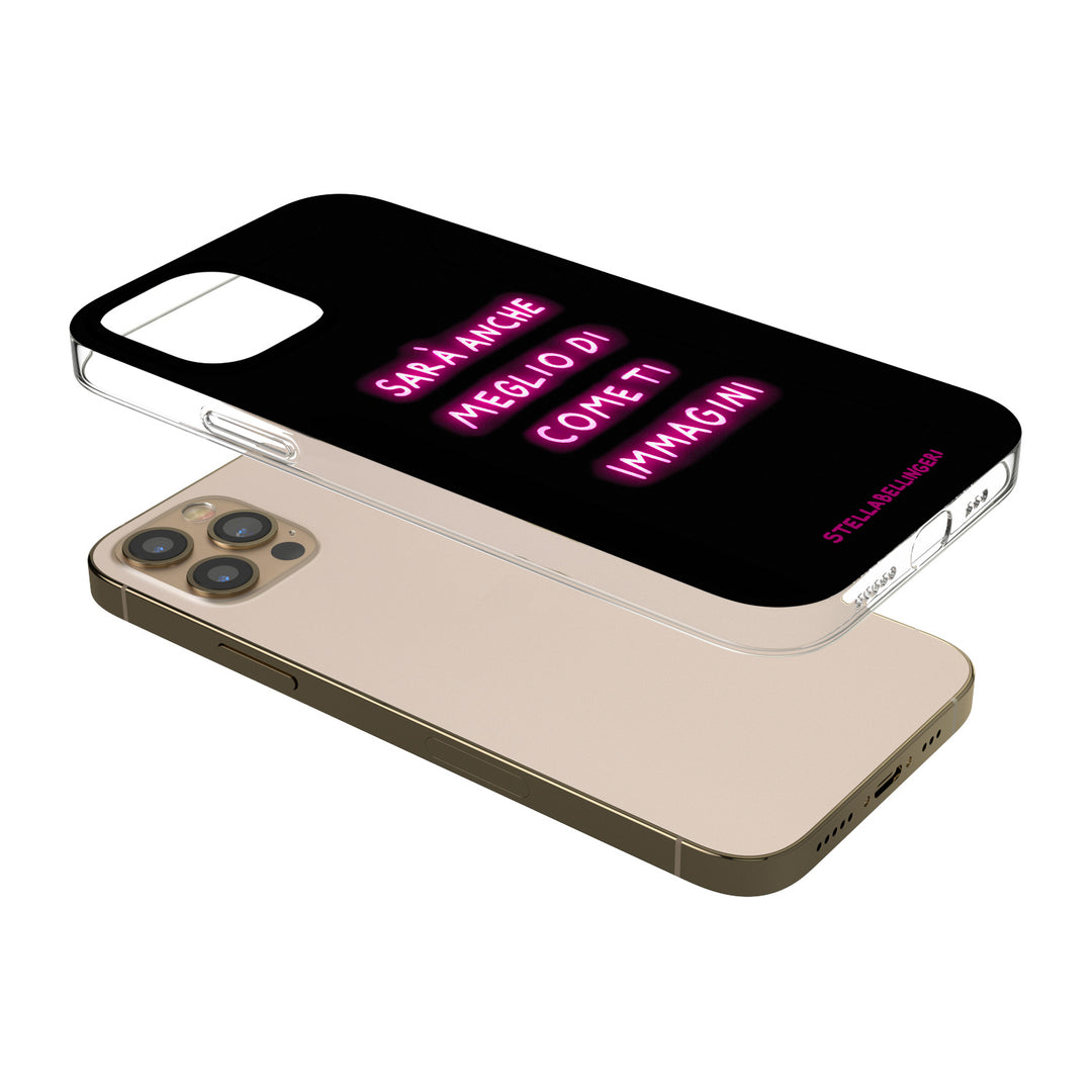 Cover Sarà anche meglio dell'album Neon art di Stella Bellingeri per iPhone, Samsung, Xiaomi e altri