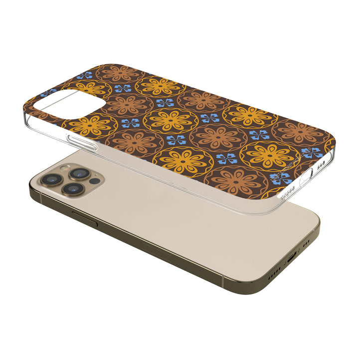 Cover Fiori brown dell'album GLAM Capsule Collection di Glamcasamagazine per iPhone, Samsung, Xiaomi e altri