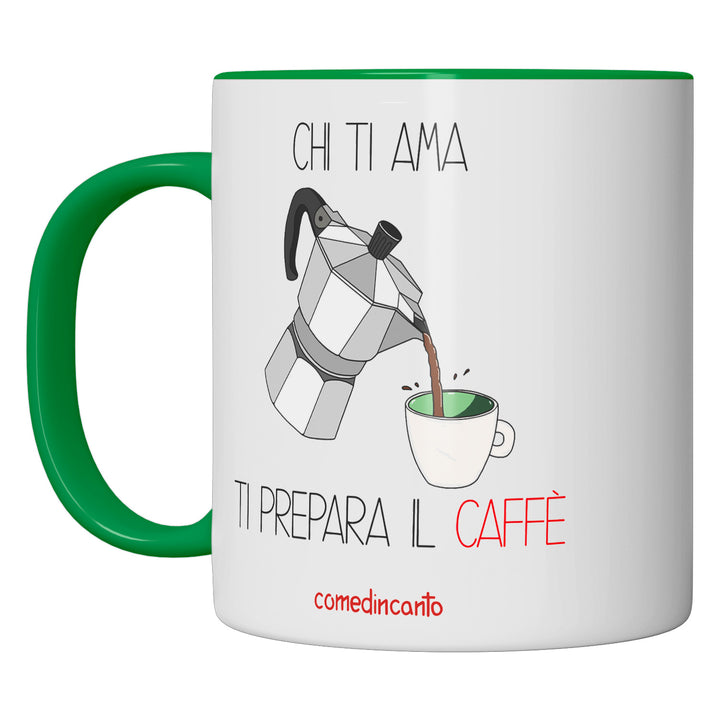 Tazza in ceramica Caffè dell'album Chi ti ama... di comedincanto perfetta idea regalo