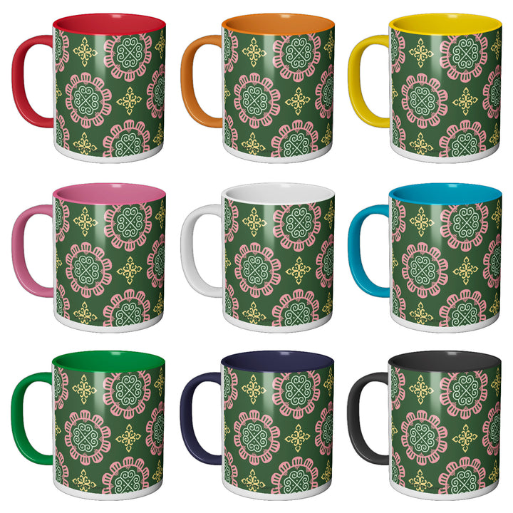 Tazza in ceramica Fiori Vintage dell'album Tazze Glam di Glamcasamagazine perfetta idea regalo