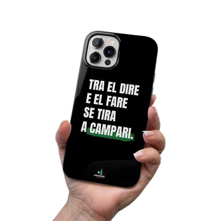 Cover Tra el dire e el fare dell'album Se tira a campari di Proverbi veneti per iPhone, Samsung, Xiaomi e altri